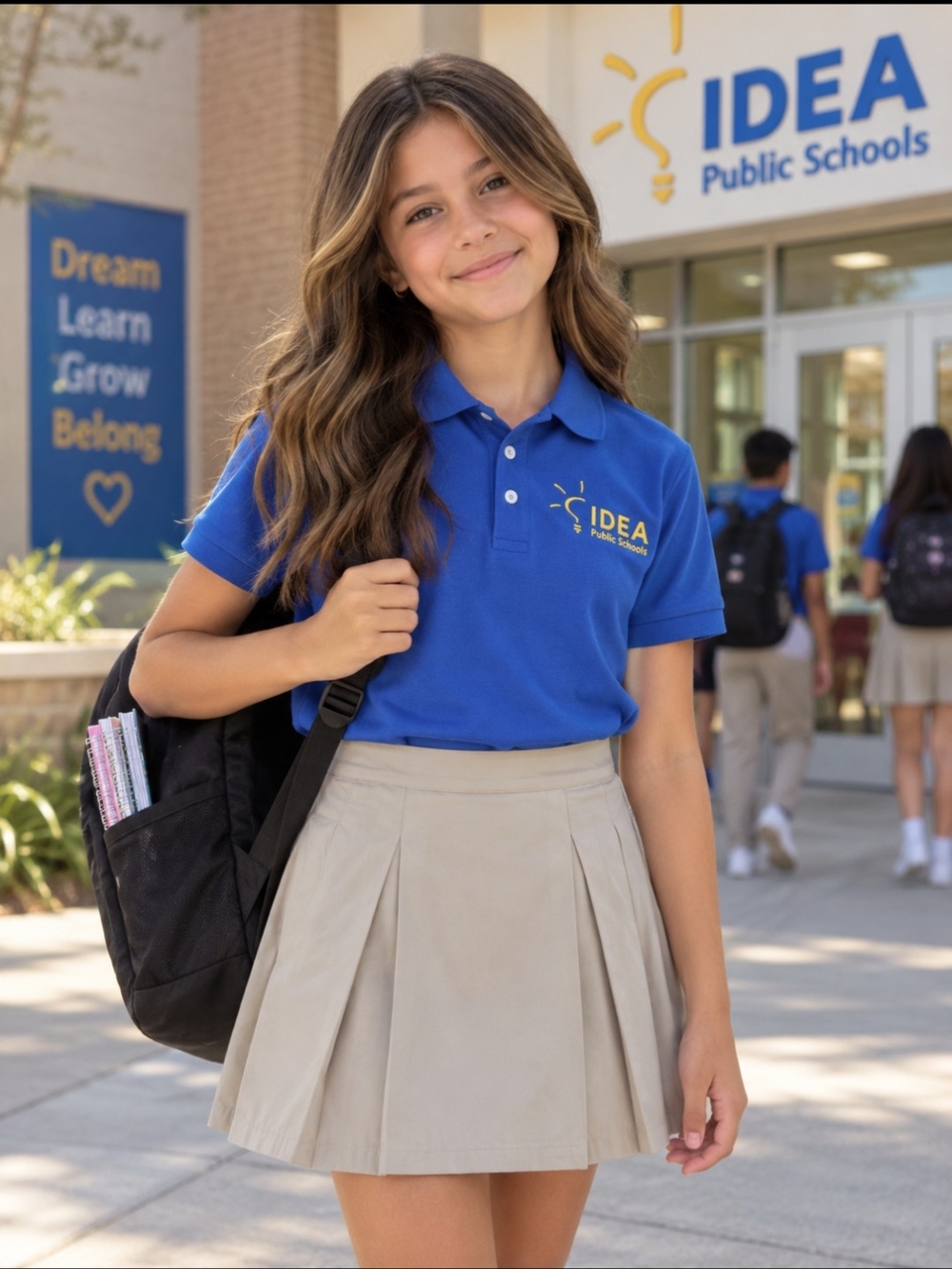 School Uniform- Skirt/Skort- Kakhi- Youth 7